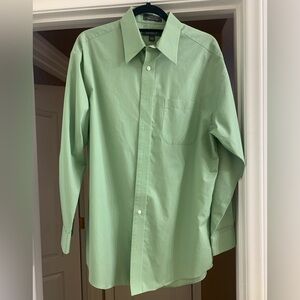 Croft & barrow Men's Green Dress Shirt